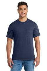 Port & Co ®  Tall Core Blend Pocket Tee. PC55PT