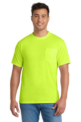 Port & Co ®  Tall Core Blend Pocket Tee. PC55PT