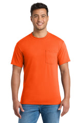 Port & Co ®  Tall Core Blend Pocket Tee. PC55PT