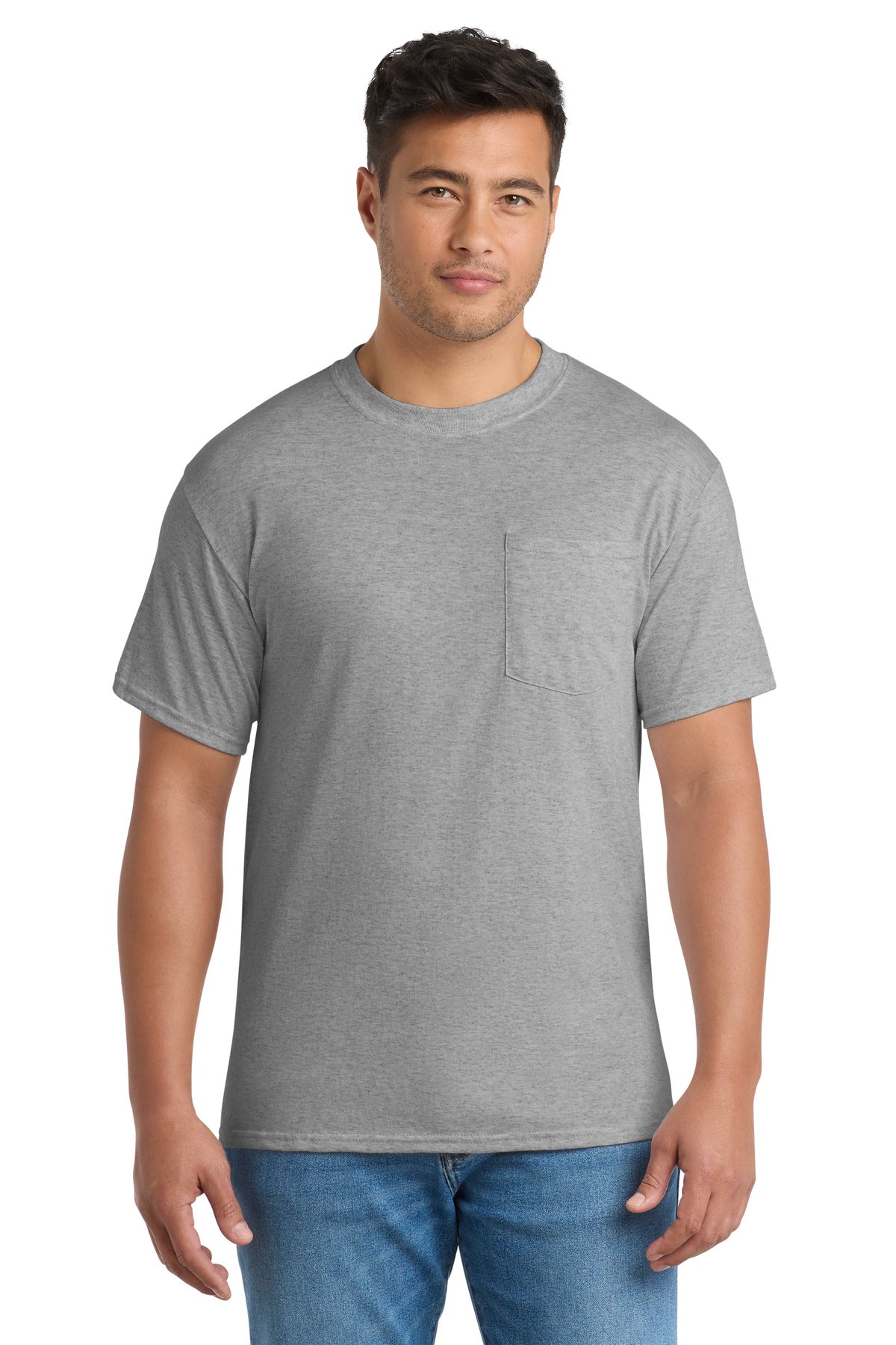 Port & Co ®  Core Blend Pocket Tee. PC55P