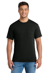 Port & Co ®  Core Blend Pocket Tee. PC55P