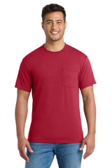 Port & Co ®  Core Blend Pocket Tee. PC55P