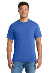 Port & Co ®  Core Blend Pocket Tee. PC55P