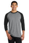 Port & Co ®  Core Blend 3/4-Sleeve Raglan Tee. PC55RS