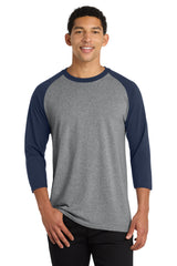 Port & Co ®  Core Blend 3/4-Sleeve Raglan Tee. PC55RS
