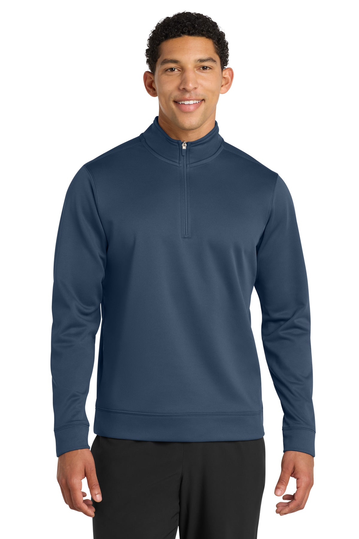 Port & Co ®  Performance Fleece 1/4-Zip Pullover Sweatshirt. PC590Q
