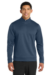 Port & Co ®  Performance Fleece 1/4-Zip Pullover Sweatshirt. PC590Q