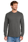 Port & Co ®  Tall Long Sleeve Essential Pocket Tee. PC61LSPT