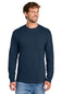Port & Co ®  Tall Long Sleeve Essential Pocket Tee. PC61LSPT