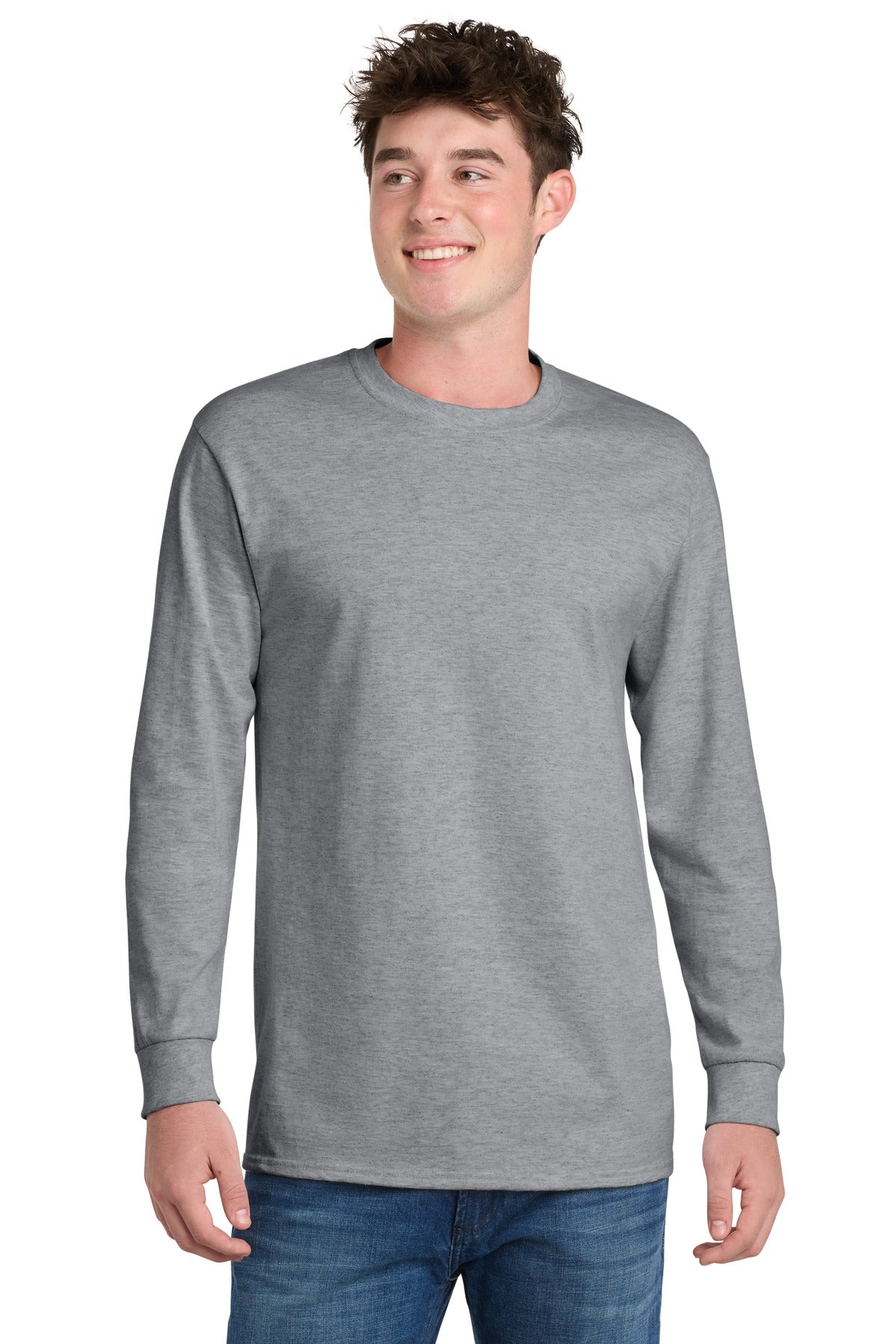 Port & Co ®  Tall Long Sleeve Essential Tee. PC61LST