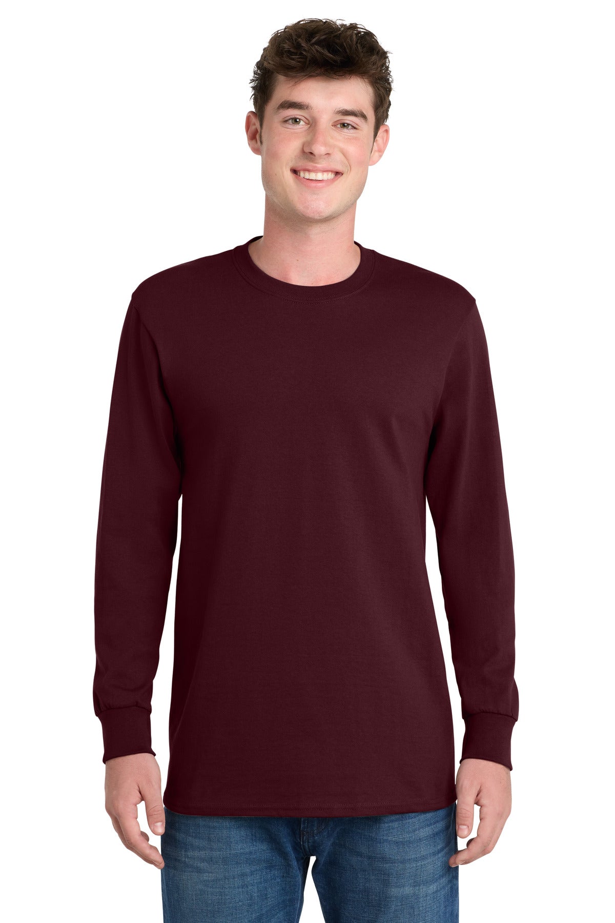 Port & Co ®  Tall Long Sleeve Essential Tee. PC61LST