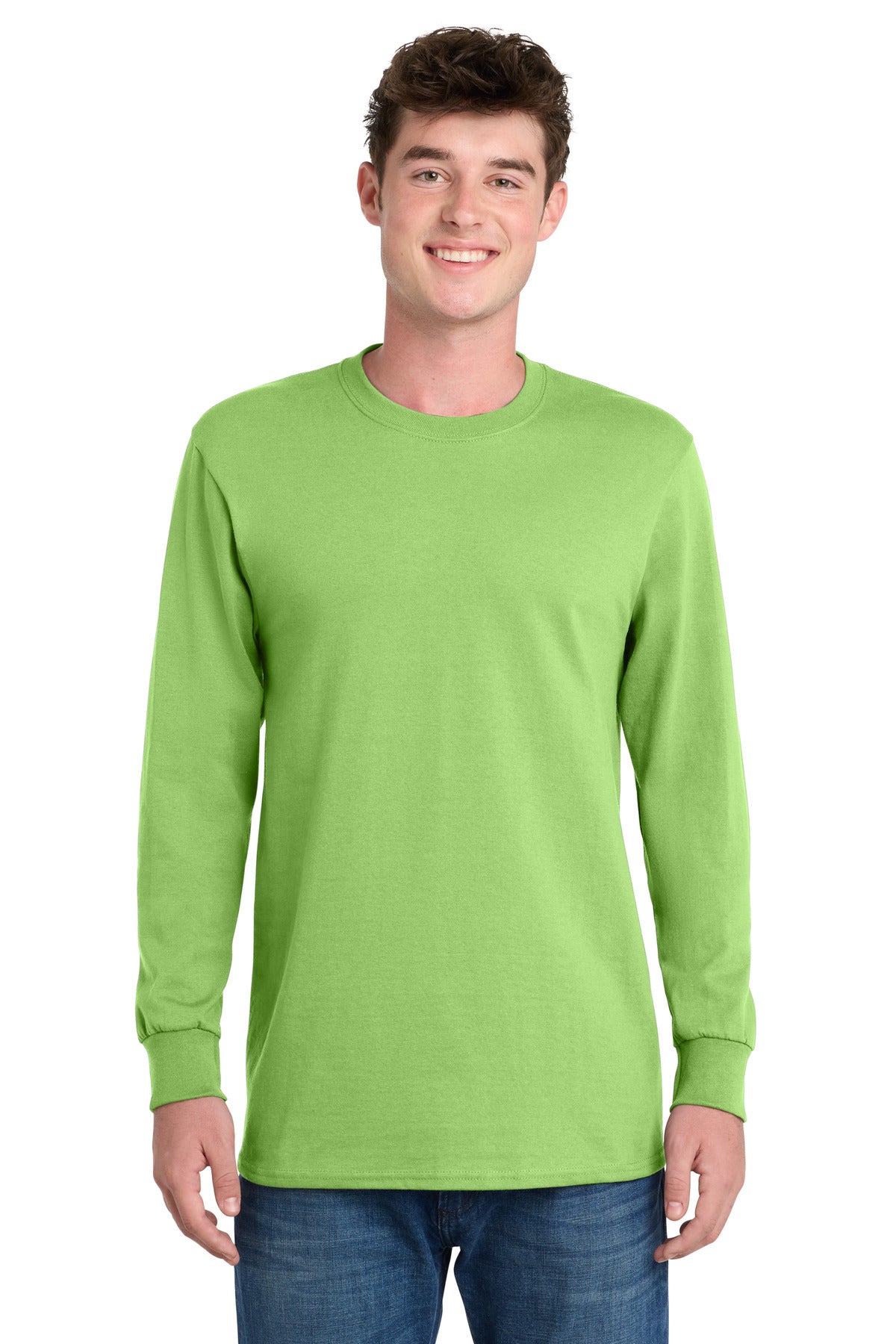 Port & Co ®  Tall Long Sleeve Essential Tee. PC61LST