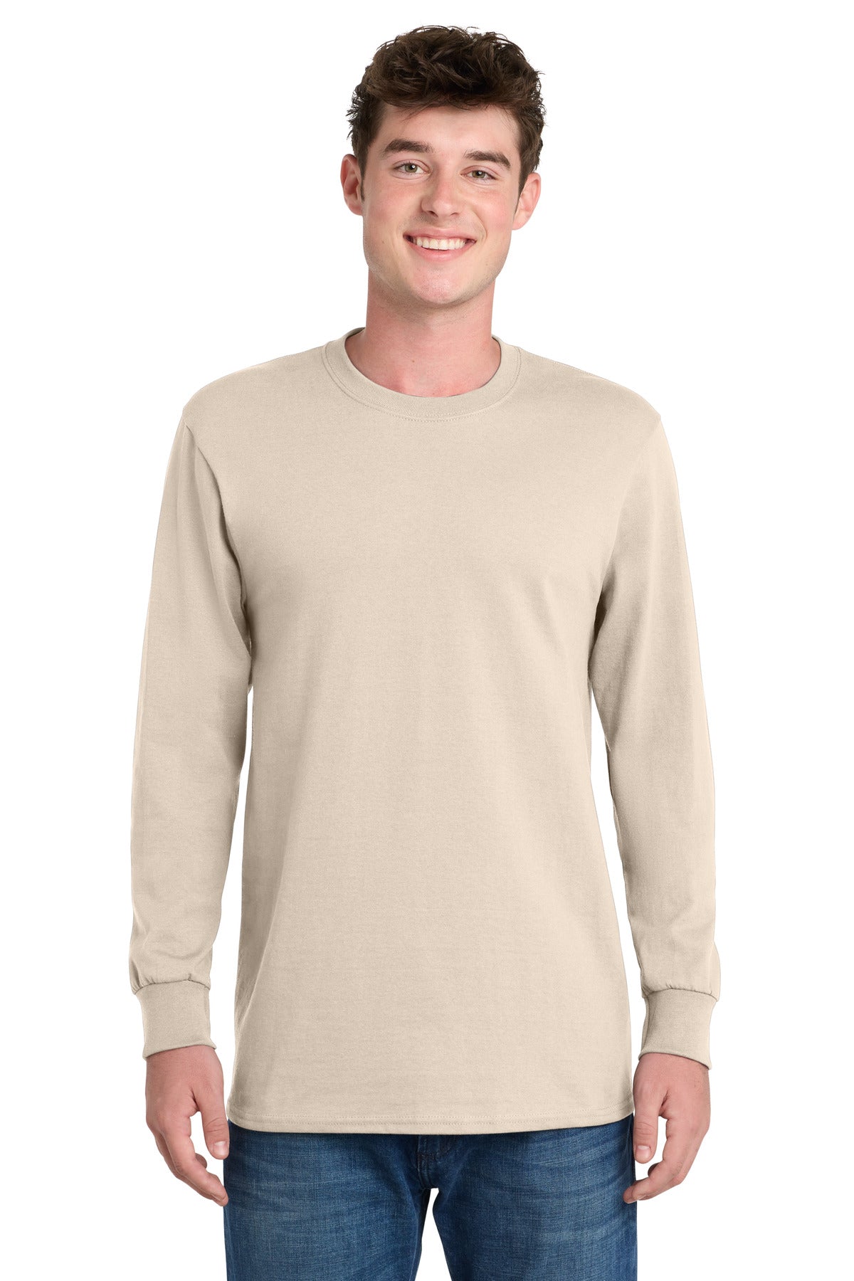 Port & Co ®  Tall Long Sleeve Essential Tee. PC61LST