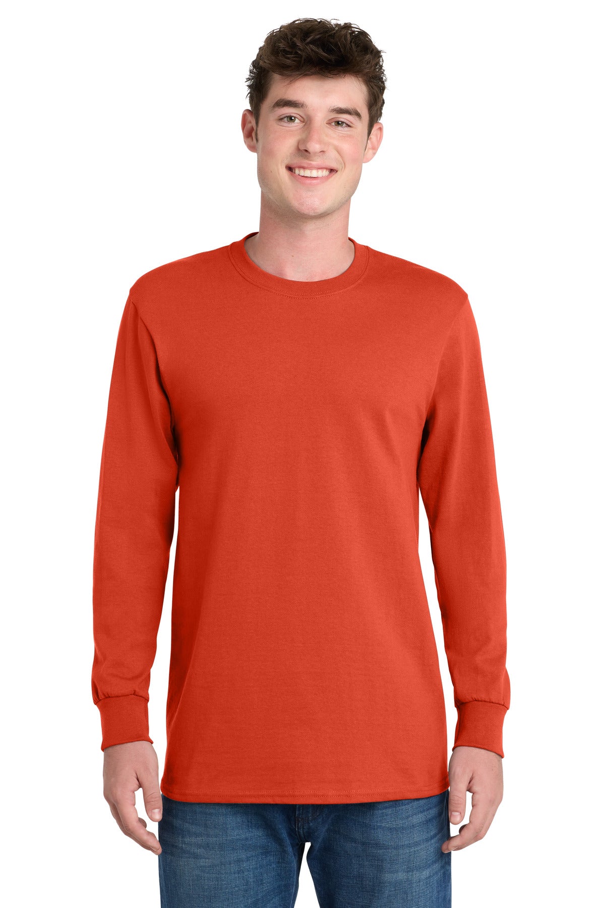 Port & Co ®  Tall Long Sleeve Essential Tee. PC61LST