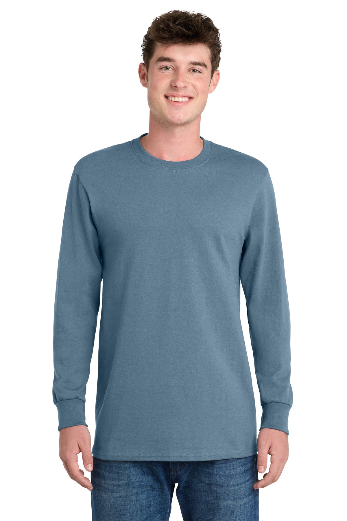 Port & Co ®  Tall Long Sleeve Essential Tee. PC61LST