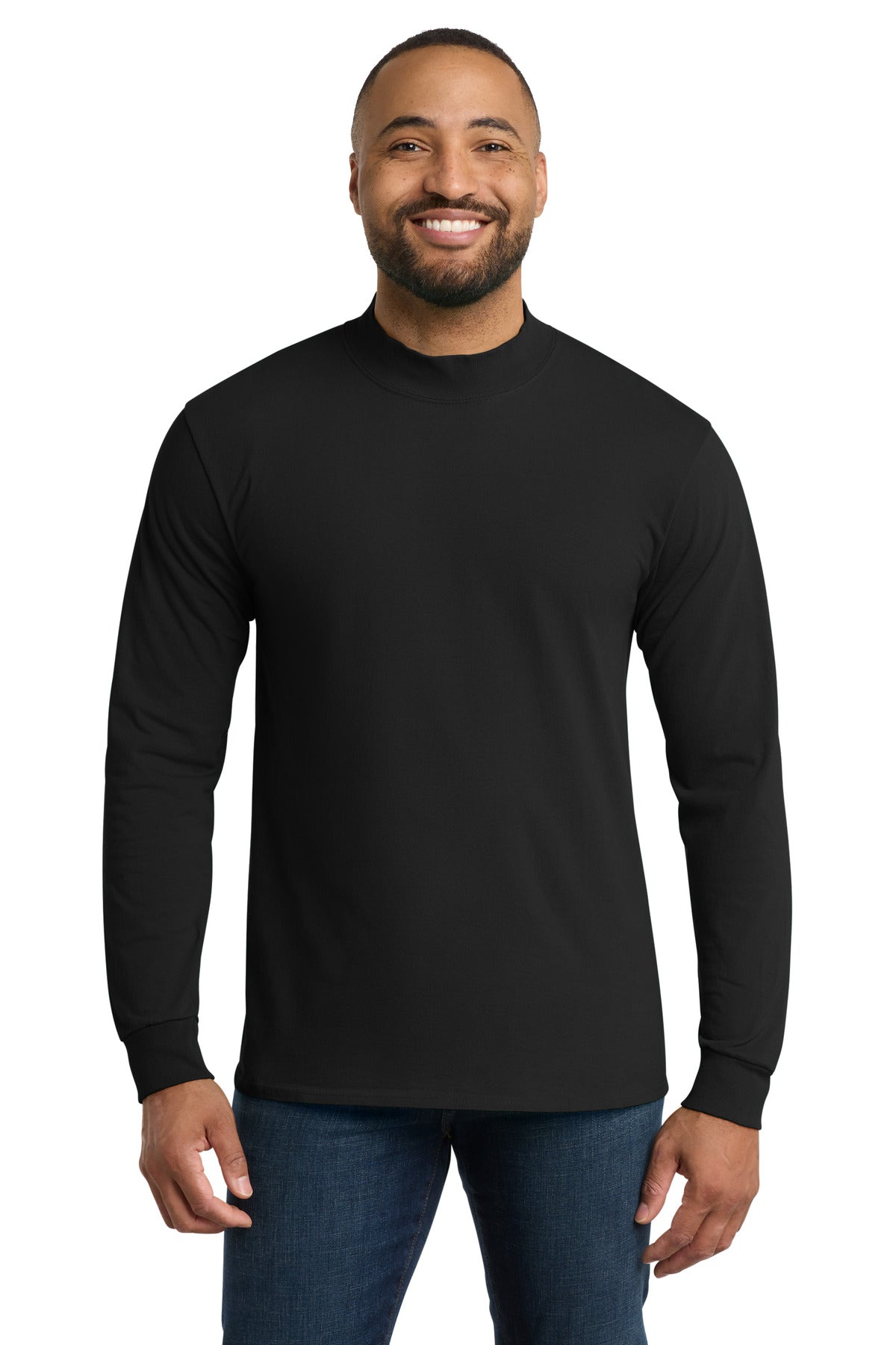 Port & Co ™  Essential Mock Turtleneck.  PC61M