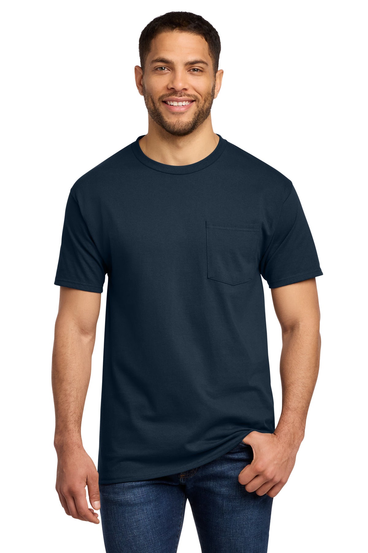Port & Co ®  Essential Pocket Tee. PC61P