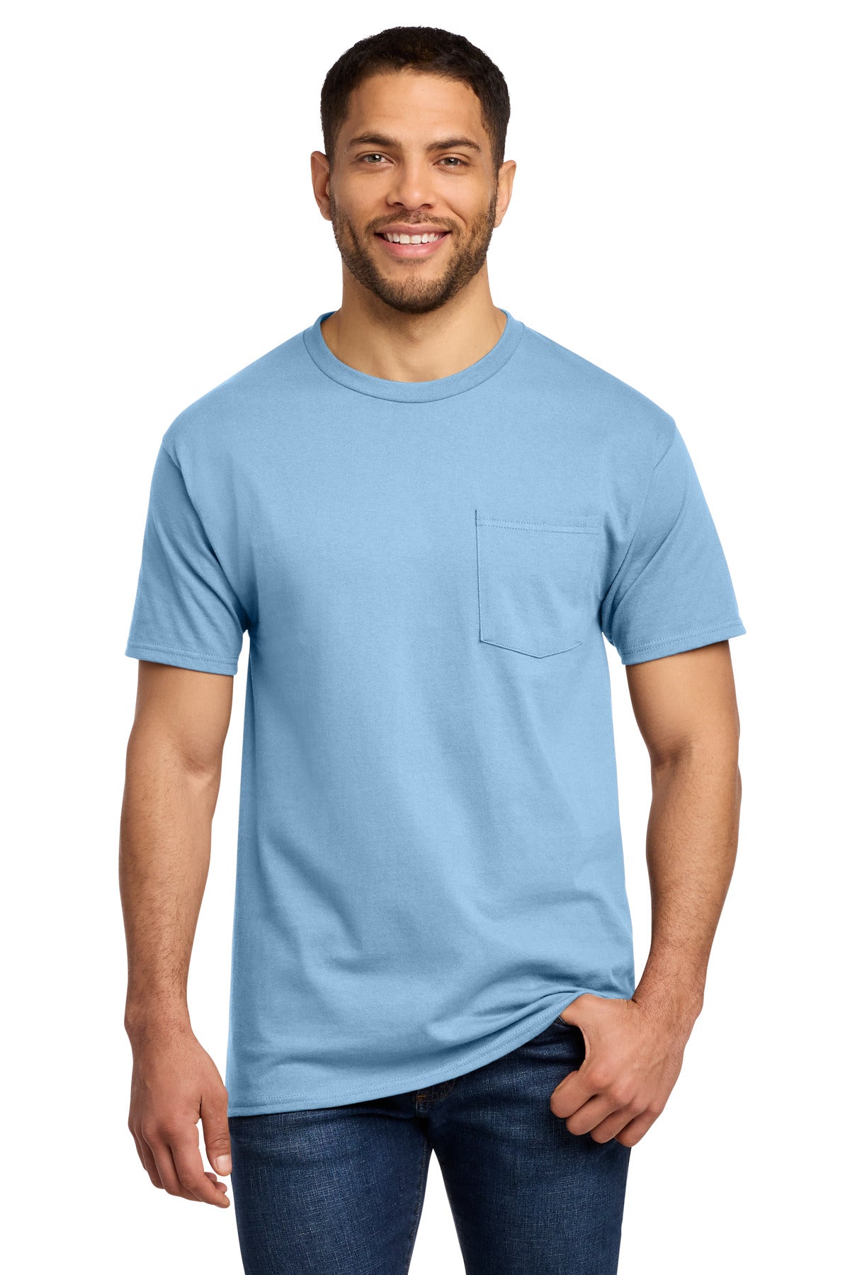 Port & Co ®  Essential Pocket Tee. PC61P