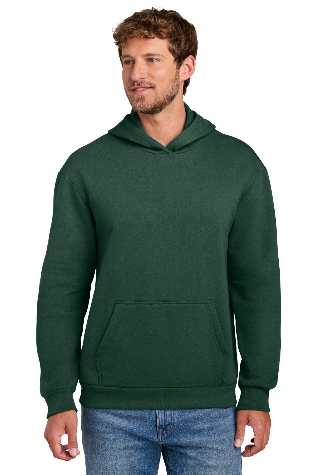 Port & Co ®  Easy Fleece Pullover Hooded Sweatshirt PC68H
