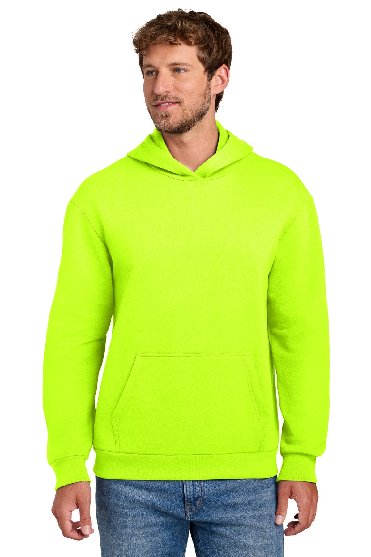 Port & Co ®  Easy Fleece Pullover Hooded Sweatshirt PC68H