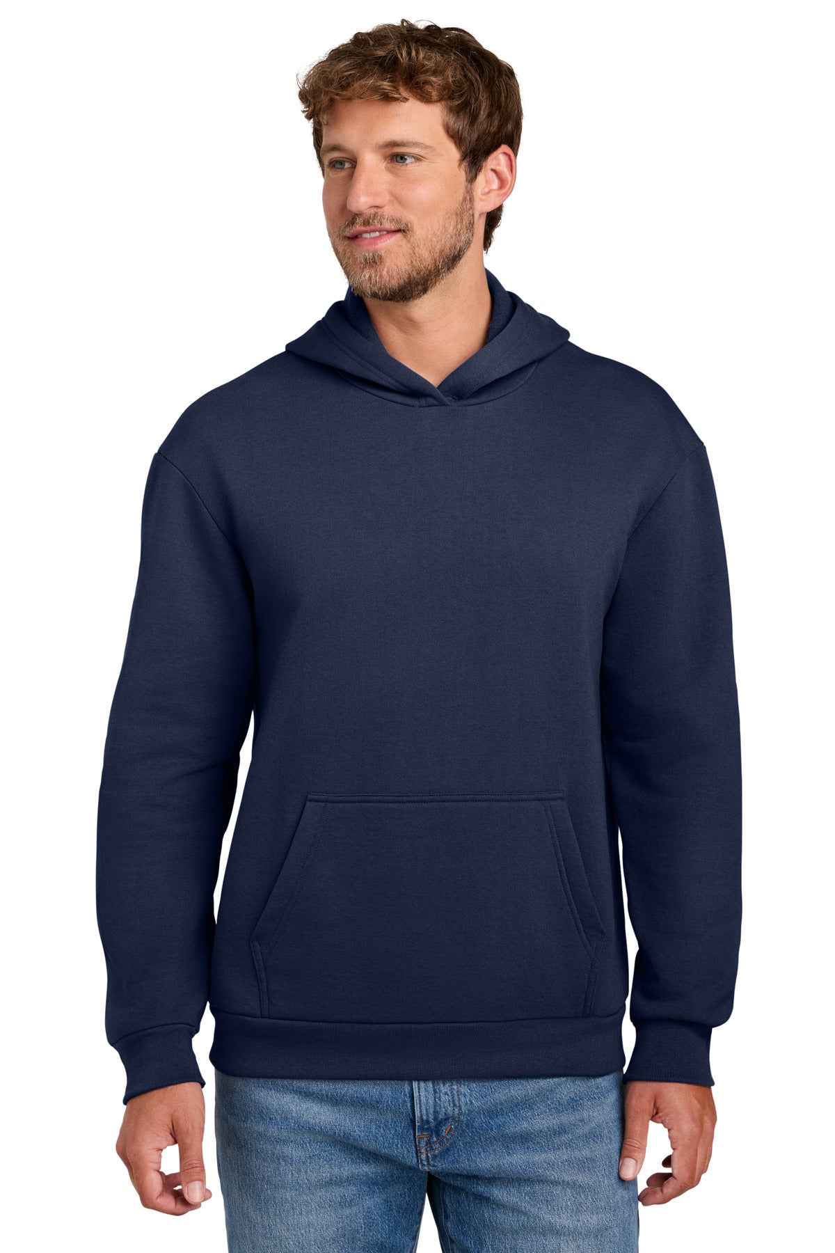 Port & Co ®  Easy Fleece Pullover Hooded Sweatshirt PC68H