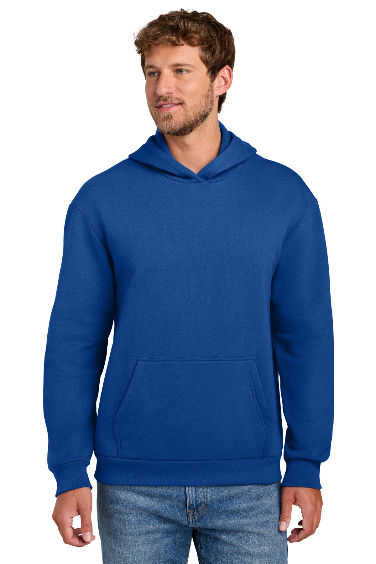Port & Co ®  Easy Fleece Pullover Hooded Sweatshirt PC68H