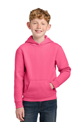 Port & Co ™  Youth Easy Fleece Pullover Hooded Sweatshirt PC68YH