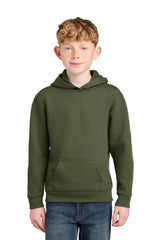 Port & Co ™  Youth Easy Fleece Pullover Hooded Sweatshirt PC68YH