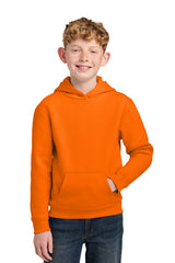 Port & Co ™  Youth Easy Fleece Pullover Hooded Sweatshirt PC68YH