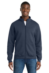 Port & Co ®  Core Fleece Cadet Full-Zip Sweatshirt PC78FZ