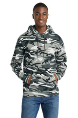 Port & Co ®  Core Fleece Camo Pullover Hooded Sweatshirt. PC78HC