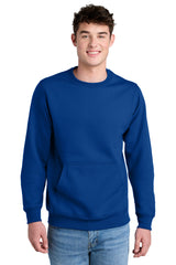 Port & Co ®  Core Fleece Crewneck Pocket Sweatshirt PC78PKT