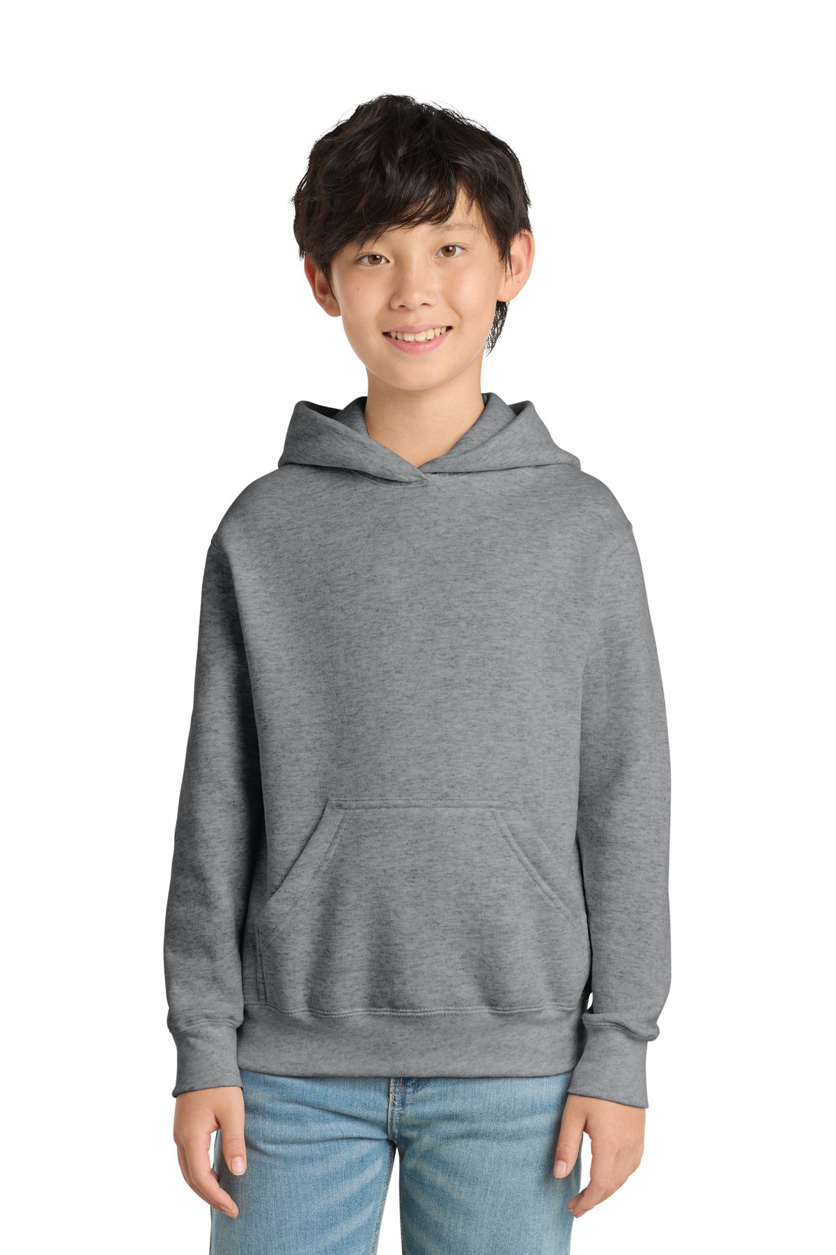 Port & Co ™  Youth Core Fleece Pullover Hooded Sweatshirt PC78YH
