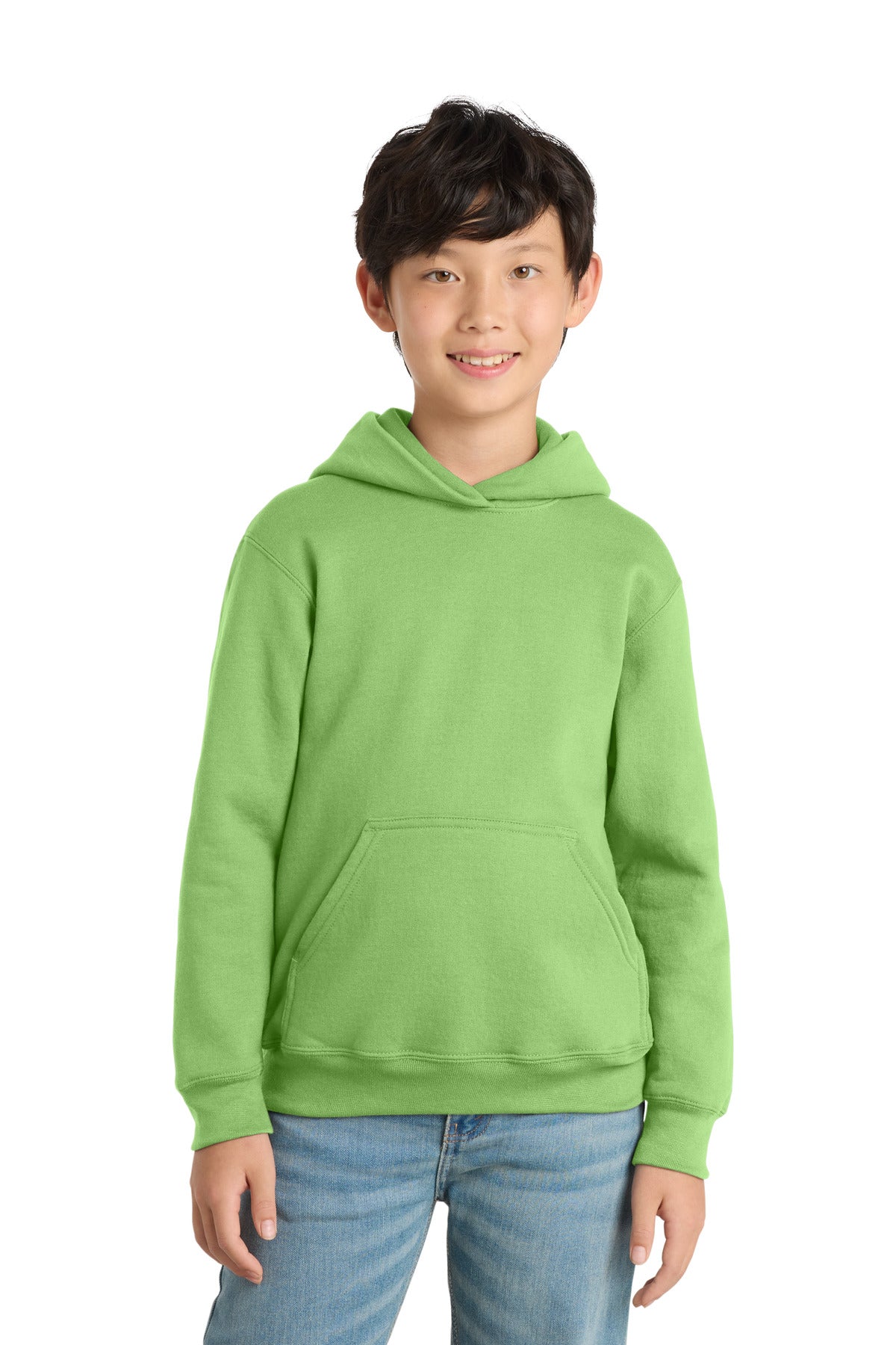 Port & Co ™  Youth Core Fleece Pullover Hooded Sweatshirt PC78YH