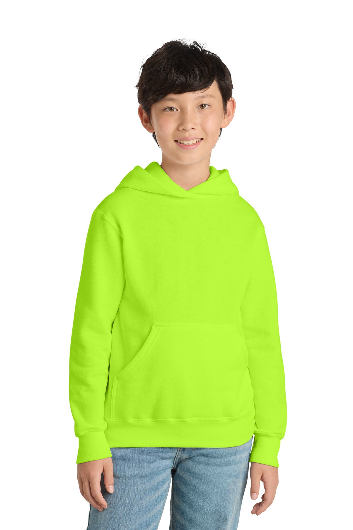 Port & Co ™  Youth Core Fleece Pullover Hooded Sweatshirt PC78YH