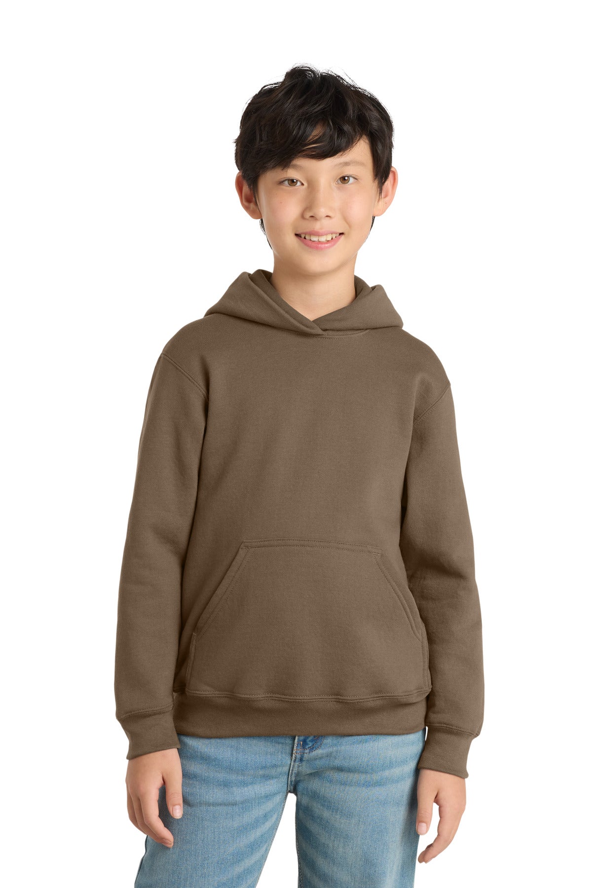 Port & Co ®  Youth Core Fleece Pullover Hooded Sweatshirt PC78YH