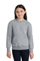 Port & Co ®  Youth Core Fleece Crewneck Pocket Sweatshirt PC78YPKT