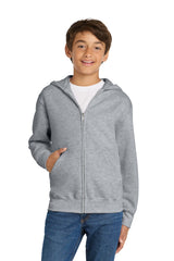 Port & Co ®  Youth Core Fleece Full-Zip Hooded Sweatshirt PC78YZH