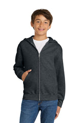 Port & Co ®  Youth Core Fleece Full-Zip Hooded Sweatshirt PC78YZH