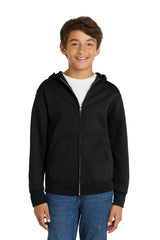 Port & Co ®  Youth Core Fleece Full-Zip Hooded Sweatshirt PC78YZH