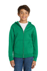 Port & Co ®  Youth Core Fleece Full-Zip Hooded Sweatshirt PC78YZH