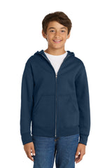 Port & Co ®  Youth Core Fleece Full-Zip Hooded Sweatshirt PC78YZH