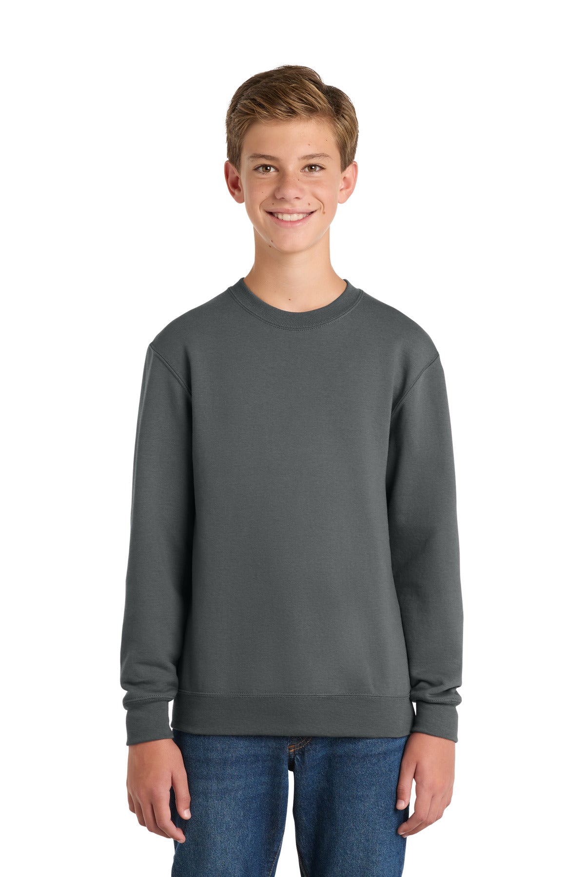 Port & Co ™  Youth Core Fleece Crewneck Sweatshirt PC78Y
