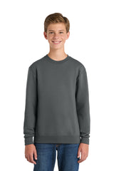 Port & Co ™  Youth Core Fleece Crewneck Sweatshirt PC78Y