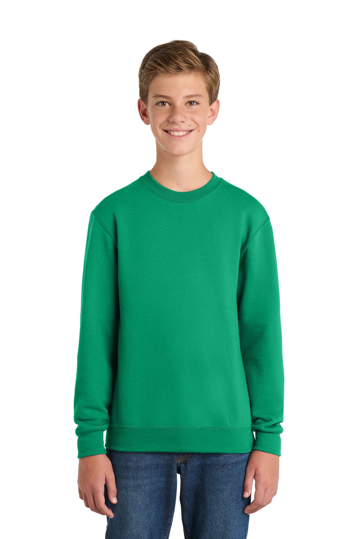 Port & Co ™  Youth Core Fleece Crewneck Sweatshirt PC78Y