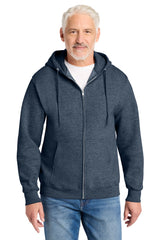 Port & Co ®  Core Fleece Full-Zip Hooded Sweatshirt. PC78ZH