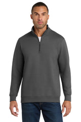 Port & Co ®  Fan Favorite Fleece 1/4-Zip Pullover Sweatshirt. PC850Q