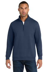 Port & Co ®  Fan Favorite Fleece 1/4-Zip Pullover Sweatshirt. PC850Q