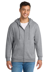 Port & Co ®  Fan Favorite Fleece Full-Zip Hooded Sweatshirt. PC850ZH