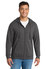 Port & Co ®  Fan Favorite Fleece Full-Zip Hooded Sweatshirt. PC850ZH